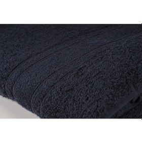 Resim Soft Banyo Havlusu Lacivert 100x180 Cm Lacivert 