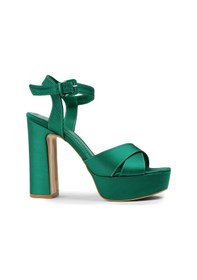 Resim Deery Yeşil Platform Topuklu Kadın Abiye Ayakkabı - K2023zyslm01 Yeşil 