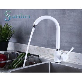 Resim Sardıcı Beyaz Delta Mutfak Eviye Bataryası 