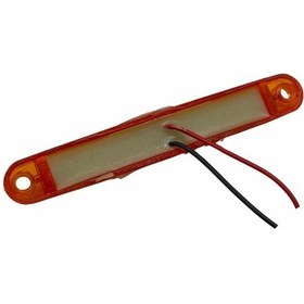 Resim 12v-24v Parmak Lamba 9-ledli Sarı 100 15 Mm 