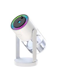 Resim Rgb Işıklı Hava Nemlendirici Ultrasonik Teknoloji Ve Portatif Tas 