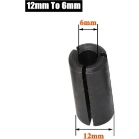 Resim 2Liyao 12 Ila 6 Yüksek Hassasiyetli Adaptör Pens Şaft Cnc Router Aracı Adaptörleri Tutucu Evrensel Gravür Kol Bağlı Pens Adaptörü Araçları (Yurt Dışından) 