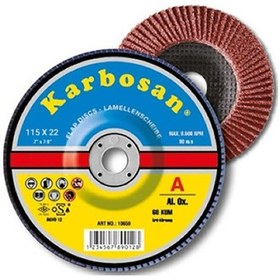 Resim Karbosan Ao Flap Disk Zımpara 115Mm Nk 80 Kum 