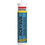 Resim Soudal Acryrub Silikonize Mastik 310 ml Bronz 