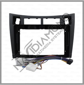 Resim NAVİDİAMOND ÖZER ELEKTRONİK TOYOTA YARIS 2006-2011 ANDROID TEYP ÇERÇEVE (9 INCH) - SOKET - CANBUS 