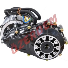 Resim SVNMOTOR E-Bis 3 Teker Yolcu Şanz ve Motor 60 Volt 1200 Watt Dc 