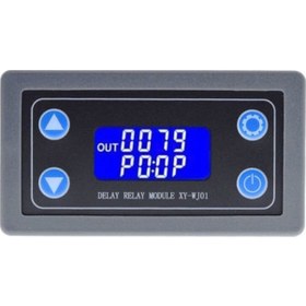 Resim Xy-wj01 Zamanlayıcı Röle Modül Dc 6-30v 1000w Anahtar Panel 