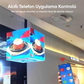 Resim Sanec P3.9 Led Sihirli Küp Dış Mekan 