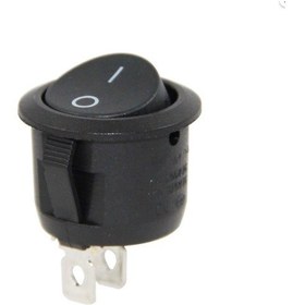 Resim Ic-133-5 Yuvarlak Işıksız Anahtar On-Off 2P 