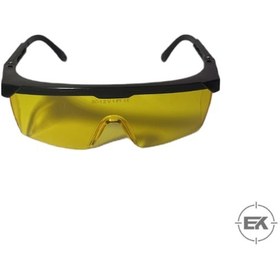 Resim Profesyonel Atış Gözlüğü / Gece Sürüş Gözlüğü - Sarı Lensli Kontrast Artırıcı Sarı 