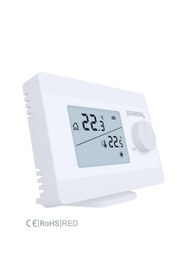 Resim GENERAL Life Illona HT250S RF Kablosuz Oda Termostatı - Beyaz 