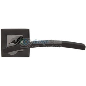 Resim Rozetli Kapı Kolu Pasl. Pvd Krom-füme Oda Tipi 