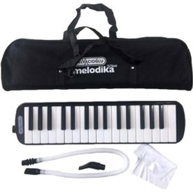 Resim Helvacıoğlu 32 Tuşlu Melodika (Siyah) 
