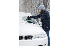 Resim Mega Oto Market 1 Adet Büyük Boy Araç Cam Sileceği, Buz Kazıyıcı, Çok Amaçlı Kar Kazıyıcı 