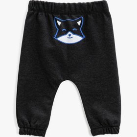 Resim Erkek Bebek Beli Lastikli Jogger Eşofman Altı 