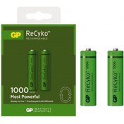 Resim GP RECYKO 950 MAH R03 AAA ŞARJLI 2Lİ PİL GP100AAAHCE-2EB2 (GPRHC1 Gp