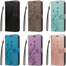Resim Kart Yuvası ve Boyun Askılı Cep Telefonu Kılıfı, iPhone 16/15/14/13/12/11 için Suni Deri Koruyucu Kapak 
