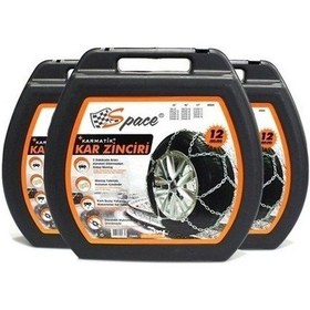 Resim 205X70Xr15 Lastik Uyumlu Kar Zinciri-Ultra Dayanıklı Demir 