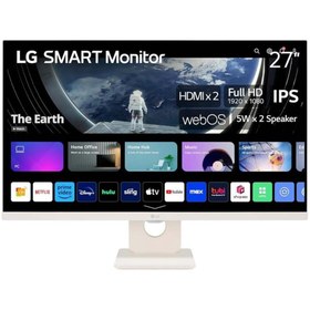 Resim LG 27" 27SR50F-W 5Ms 60Hz IPS FULL HD SMART MONİTÖR 