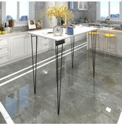Resim Knsz masa sandalye takımı hem105zengin byzsyh 130*070 4 sandalye 