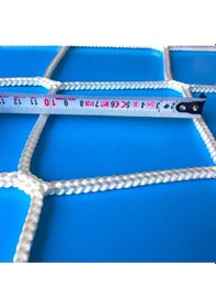 Resim Balkon Güvenlik Filesi 2 X 25 Metre Kalınlık 6 Milim Güvenlik Ağı Okul Filesi Göz Aralığı 10 Cm 