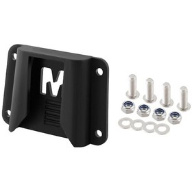 Resim Suntek Katlanır Bisiklet Cıvataları Ve Somunları Için Ön Çanta Taşıyıcı Blok Adaptörü Siyah 