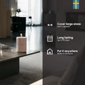 Resim Duo Nem Emici 590G Torba — Yatak Odası Için Nem Alma Cihazı, Elektriksiz ve Pil Gerektirmeyen Ev Için Nem Alma Cihazları, 90 Güne Kadar Ev Için Hava Temizleyici Koku Giderici, 15,3 M² 