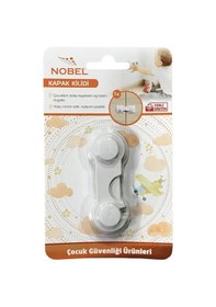 Resim Nobel Bebek Çocuk İçin Dolap Kapak Güvenlik Kilidi 1 Adet Çok Renkli 