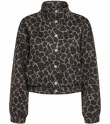 Resim ONLEMILIA LIFE SHORT LEO Leopar Kadın Ceket Only