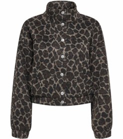 Resim ONLEMILIA LIFE SHORT LEO Leopar Kadın Ceket 