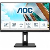 Resim AOC 27" IPS Q27P2CA 4MS 75HZ HDMI-DP USB-C KURUMSAL PIVOT MONİTÖR 2560X1440 