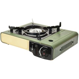 Resim Onetick Fischer Tekli Portatif Çantalı Kamp Ocağı Stop Emniyetli 