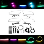 Resim Arisar Mercedes W176 - W117 Uyumlu GLA 64 Renk Kapı Kolu Aydınlatma App Kontrollü 