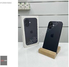 Resim Apple iPhone 16 İkinci El YD | 128 GB | Siyah 