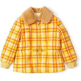 Resim Çok Renkli Unisex Çocuk Yün Mont 