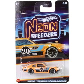 Resim Hot Wheels Neon Yarışçılar Custom Personnalise Ford Maverick HLH72-JKX94 