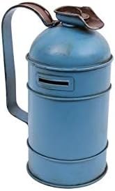 Resim Knm-1304B-1179 Dekoratif Metal Yakıt Bidonu Kumbaralı Vintage Hediyelik 