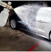 Resim Padalink 1l Kapasiteli, Bakır Ve Paslanmaz Çelik Yüksek Basınçlı Köpük Makinesi, Taşınabilir Araç Temizleme Aparatı Turuncu 