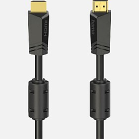 Resim Hama HS HDMI Ethernet Altın Uç Siyah 10m 