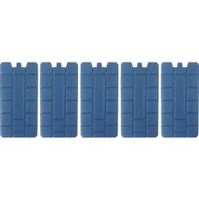 Resim Powerballs Kare Desenli İce Box Soğuk Zincir Buz Aküsü Buz Kasedi 5 Adet 