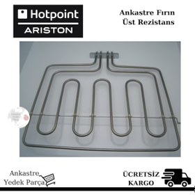 Resim Hotpoint Ariston Uyumlu Ankastre Fırın Izgaralı Üst Rezistans Isıtıcı - 420869210 