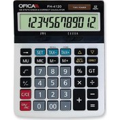 Resim Ofica Hesap Makinesi Masa Tipi 12 Hane TAX'lı FH-4120 