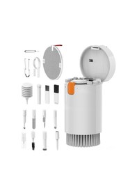 Resim Youmex Beyaz Abs+nilon+sünger 20 Fonksiyonlu Temizlik Seti - Kamera, Lens, Kulaklık, Telefon, Klavye, Tablet İçin Depolama Kutuslu Sıvı Yok Beyaz 