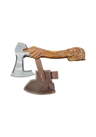 Resim El İşçiliği Ck75 Dövme Balta At Desenli Sap 