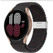Resim Samsung Galaxy Watch 3 41 Mm Uyumlu 20mm Likralı Örgü Flexible Kayış Akıllı Saat Kordonu 