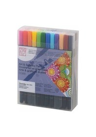 Resim Zig Art & Graphıc Twın 48'Li Çift Uçlu Grafik Markör Kalem Seti 1 