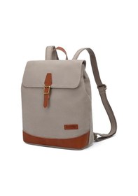 Resim Kanvas Kumaş Kadın Sırt Çantası Smart Bags 1329 Gri 