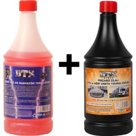 Resim Dtx Kimya Ağır Yağ Sökücü 1 Litre & Oto, Motor ve Tır Yıkama Sıvısı 1 Litre 