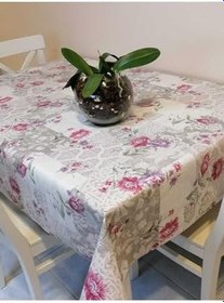Resim Başak Ev Tekstili(53)- Elyaflı Pvc Muşamba - Desenli Silinebilir Masa Örtüsü RENKLİ-100 x 140 