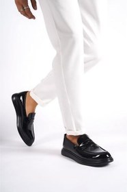 Resim Clt8500 Erkek Kolej Model Cilt Loafer, Siyah, 40 